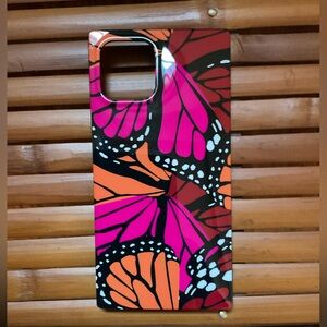 Flaunt iPhone 12 Case - Pink & Black & Orange